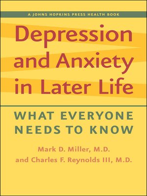 cover image of Depression and Anxiety in Later Life